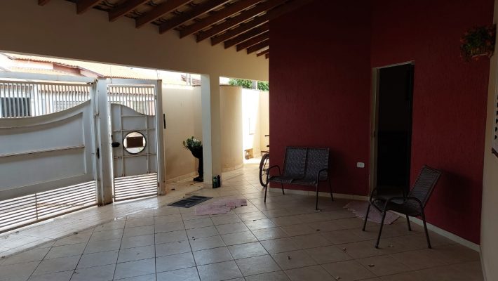 frente vista da garagem